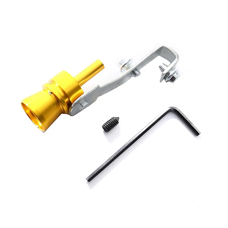 Universal Car Refit Device Exhaust Systems Turbo Simulator Sound Muffler Tip Pipe Mini Muffler Nozzle Car Accessories