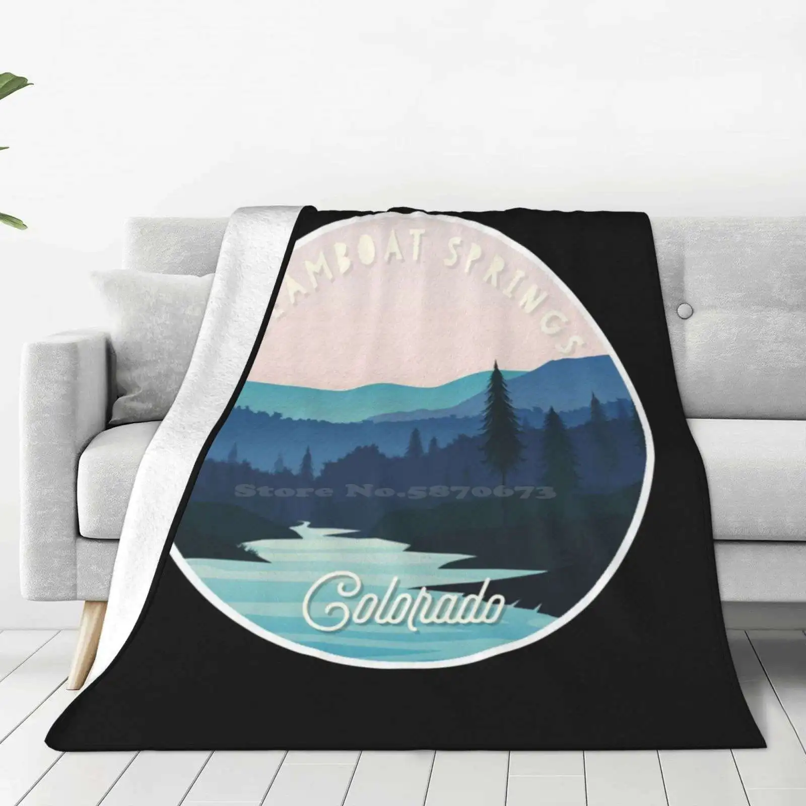 Steamboat Springs , Colorado Latest Super Soft Warm Light Thin Blanket Steamboat Springs Colorado Routt