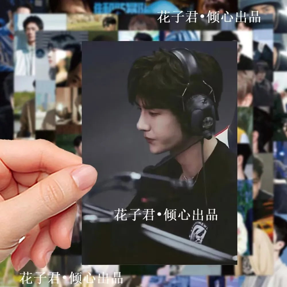 64 наклейки в стиле Ван Ибо в Instagram, высокий уровень внешнего вида, крутая крышка, наклейка для мальчика на мотоцикле, чехол для телефона своими руками