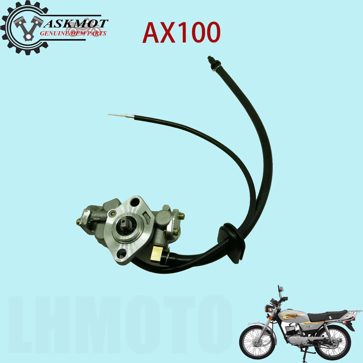 Conjunto de bomba de aceite para Ax100 Ax100 A100, repuestos de 2 tiempos 100c, piezas de modificación de Scooter