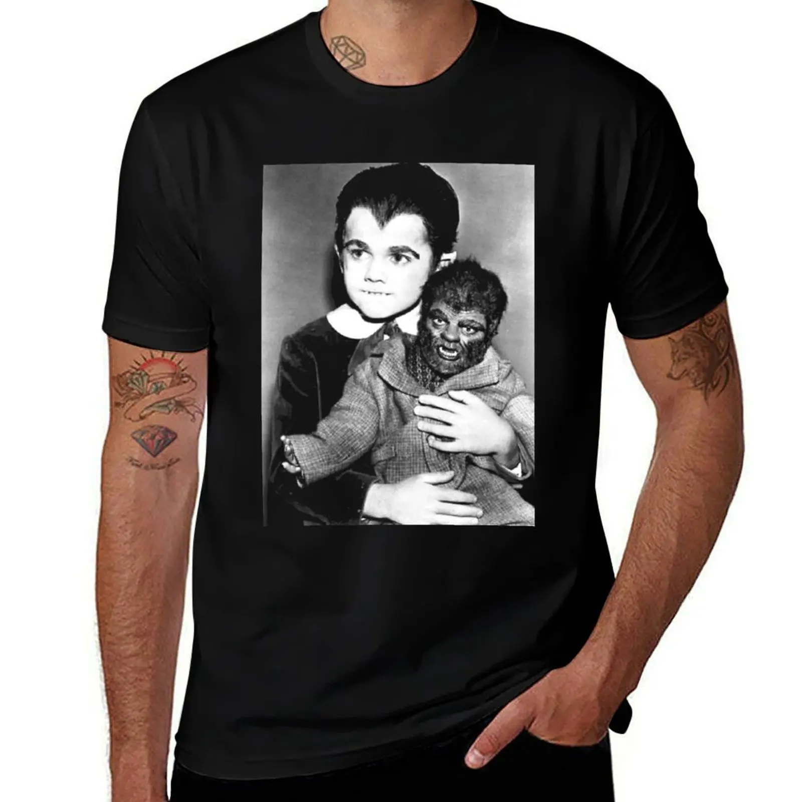 

Munster man t man T-Shirt Eddie t tshirt shirts man shirt . cotton for graphic Classic