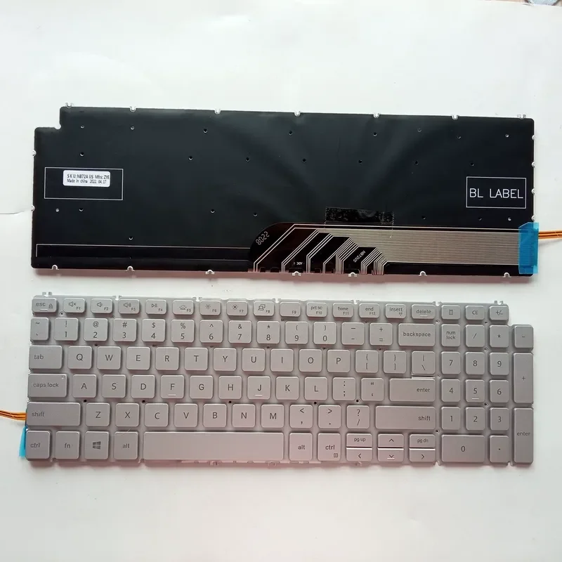 US SP Keyboard for Dell Vostro 15 3500 3501 Latitude 3510 P83F P86F