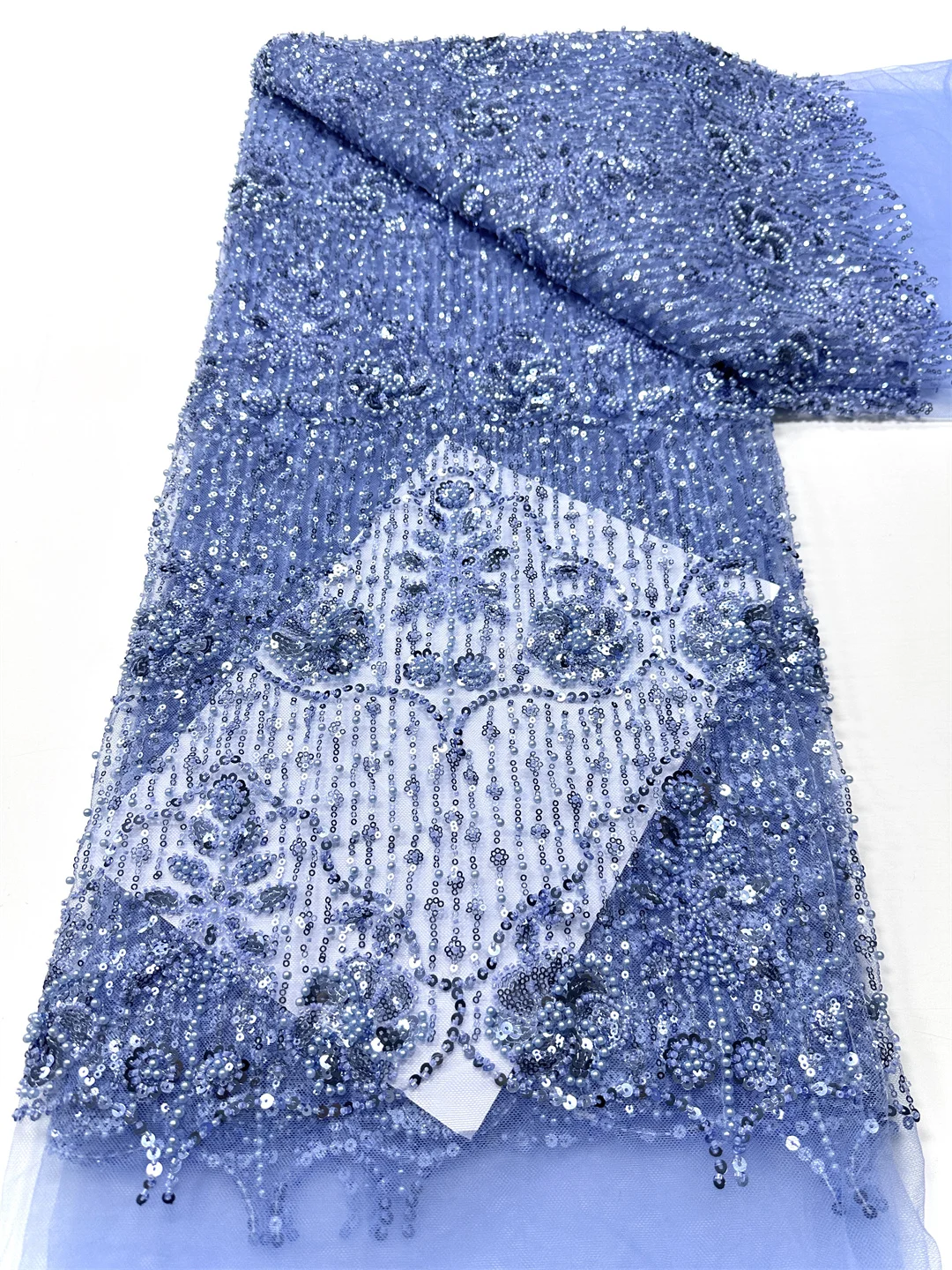 2025 جديد رائجة البيع تول أقمشة الدانتيل مع الخرز الترتر الأفريقي النيجيري الفرنسية لراقية حفل زفاف العروس الخياطة فستان