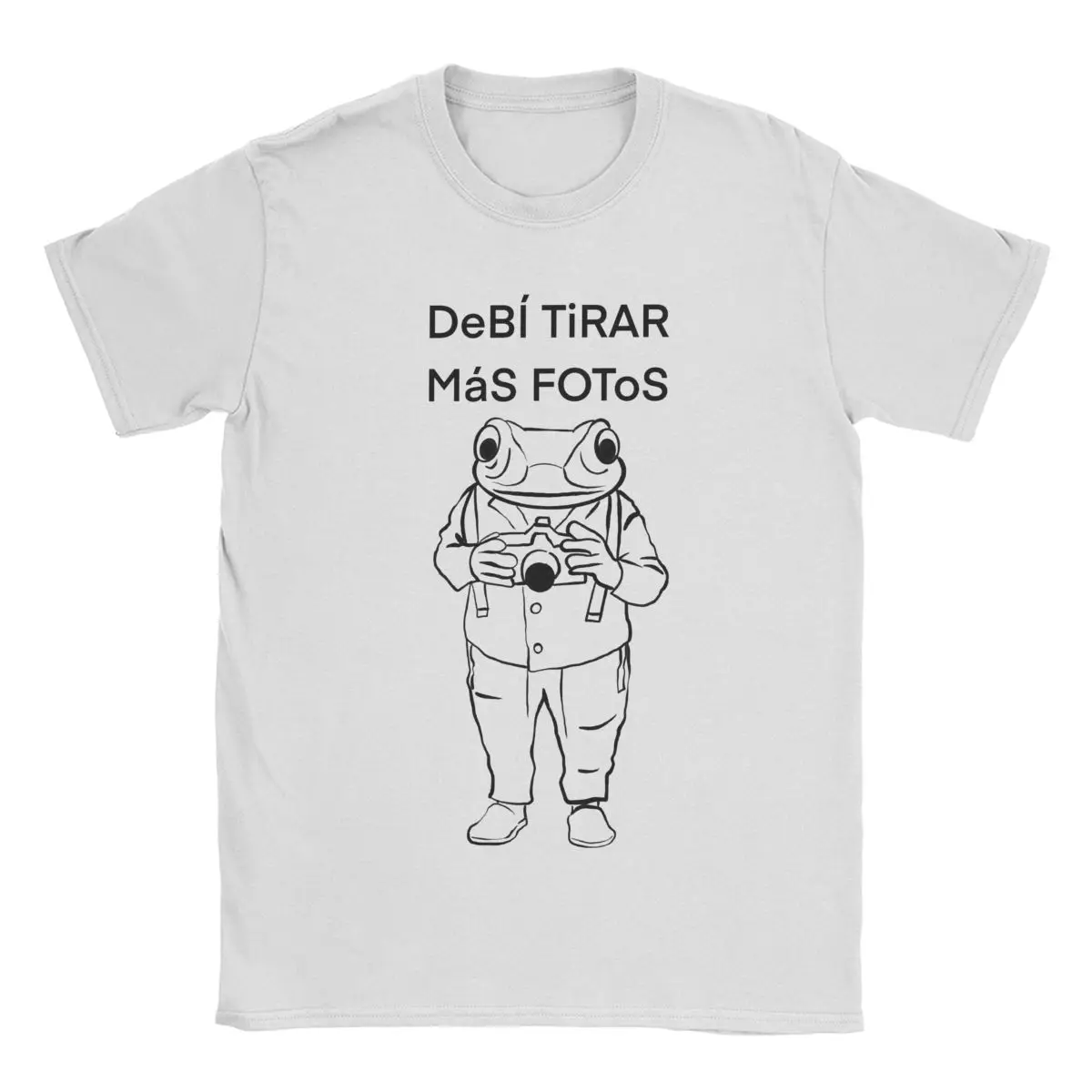 

Novelty DTMF Debi Tirar Mas Fotos T-Shirts Men Crewneck Cotton T Shirt Bad Bunny Short Sleeve Tee Shirt Gift Idea Tops