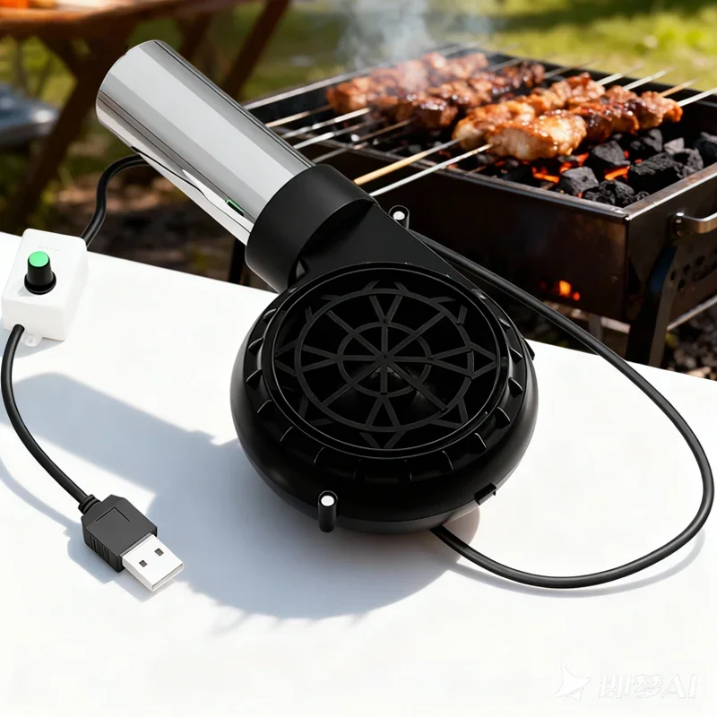 Usb Bbq Air Blower … - image
