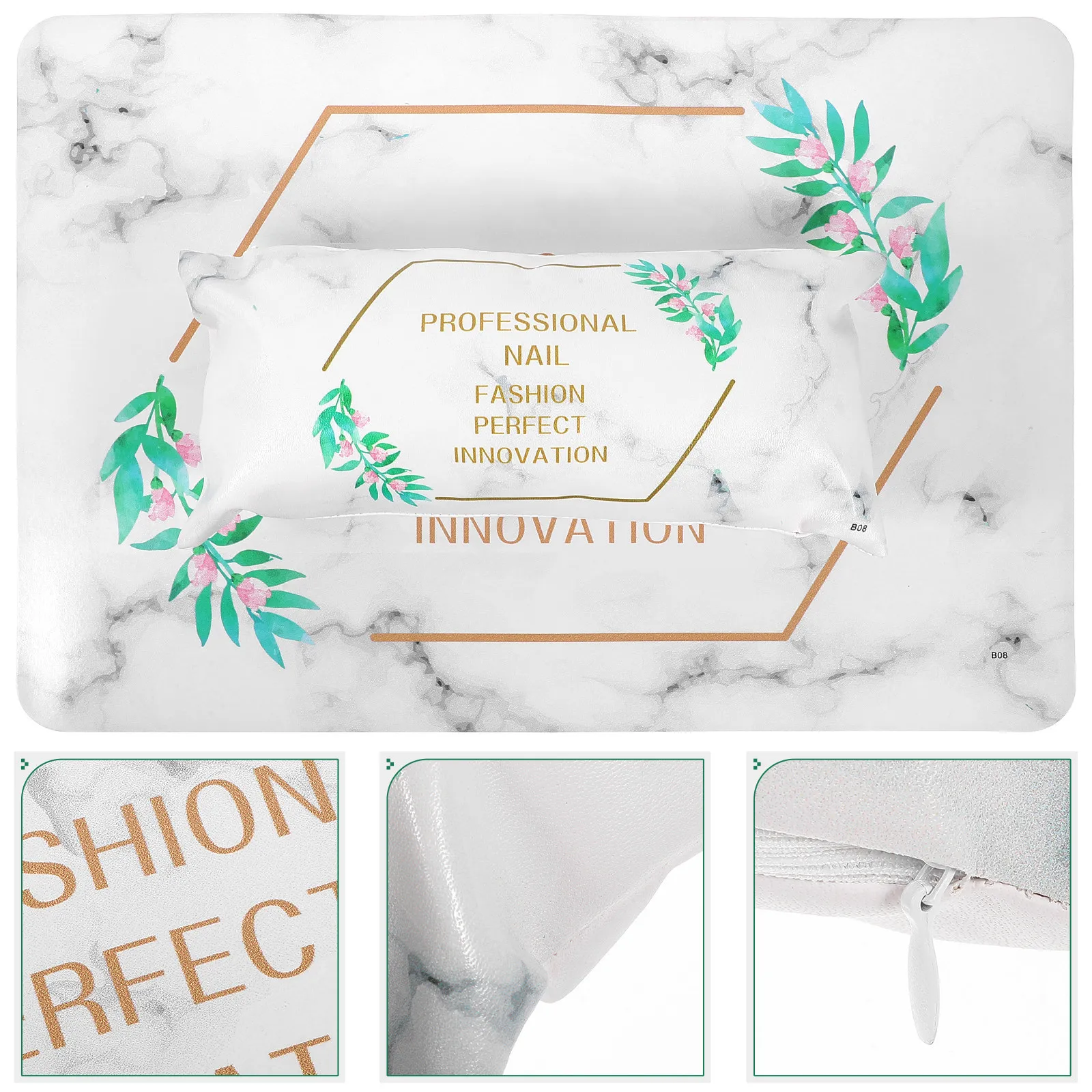 

1Set Slip-Resistant Manicure Hand Pillow Salon Hand Rest Cushion Table Protective Pad Nail Arm Rest Pillow Comfortable Wrist