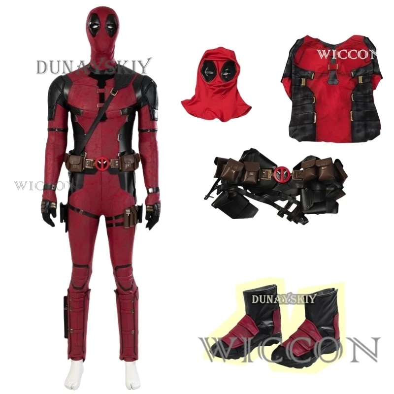 Disfraz de Cosplay de la serie Pool3 de la película Deadd para mascotas, zapatos de superhéroe, accesorios de animación para fiesta de Carnaval y Halloween, regalo