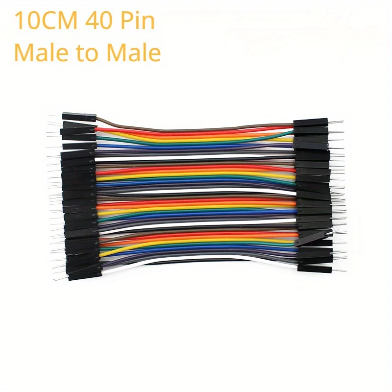 1pc 400 Point Transparent Mini Breadboard Kit 10cm Male to Male DuPont Jumper Wires Set Solderless Prototype Practice Board