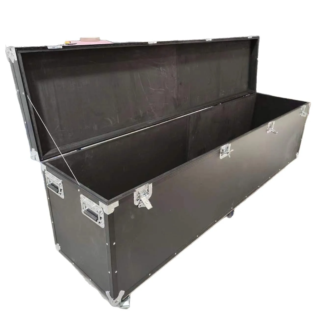 Extended Aviation Case, 500kg Load-Bearing, Aluminum Alloy, Anti-Shock Spinner Wheels, 120x80x70CM, PP Tool Box