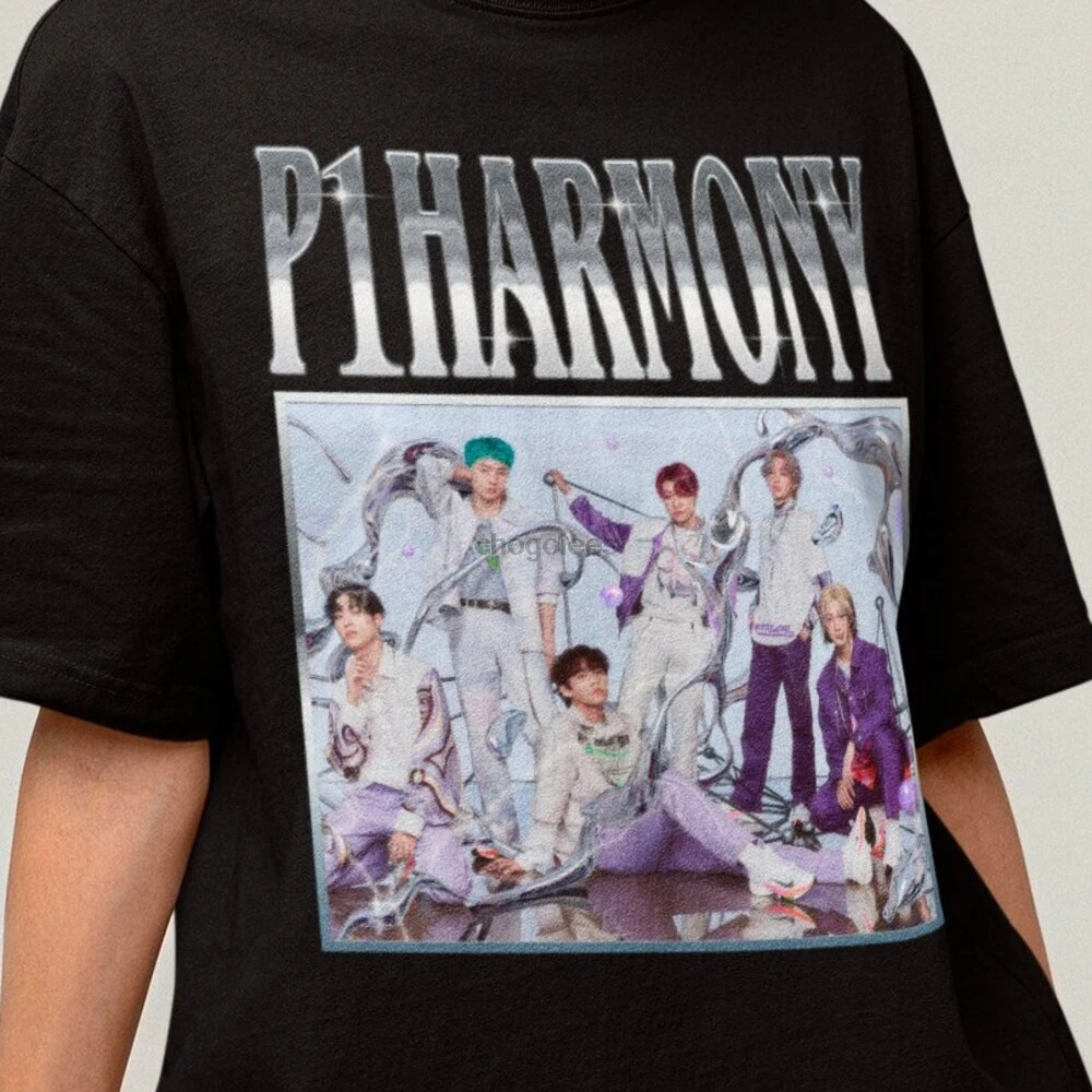 P1Harmony Retro Classic Shirt - Kpop Bootleg Shirt - Kpop Merch - Kpop Gift - P1harmony Bootleg T-shirt -  Keeeho - Intak - Jiun