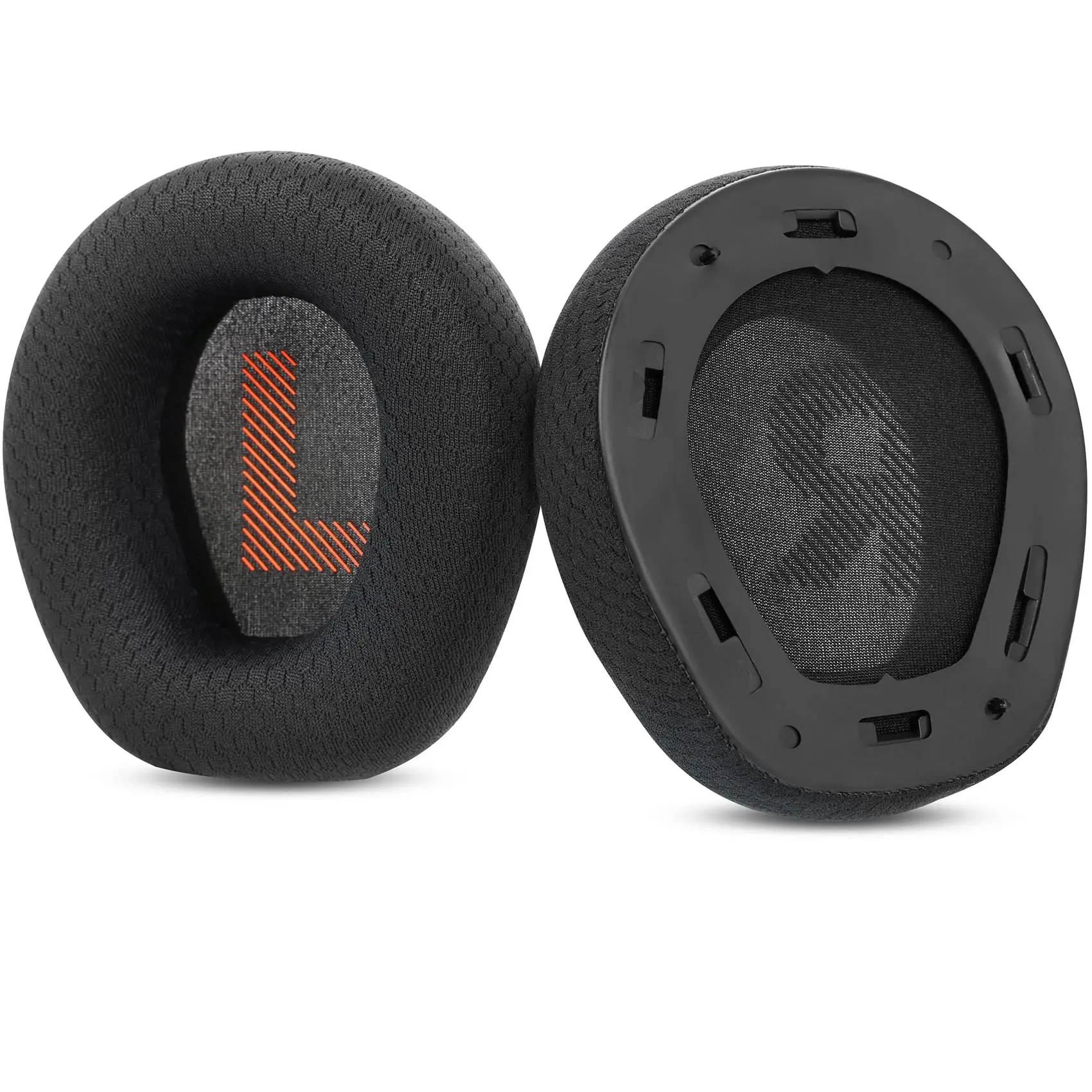 Mesh Fabric Replacement Earpads Cushions for JBL Quantum 100/100X/100P/100M2 Quantum 350 Quantum 360 Headphones