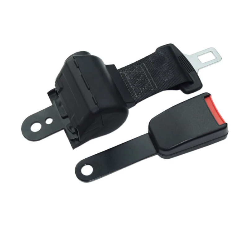 General purpose forklift seat belt semi-closed automatic winding two-point passenger car seat belt +15 base