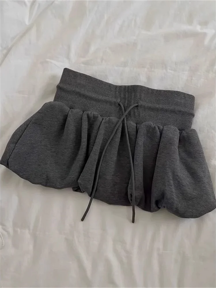 Slimming High Waist Super ort Skirt Women's Sle Spring Autumn Waist Slim Leg Straight Pleated Anti-Light Korean Version