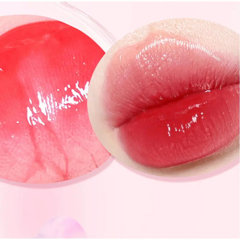 2024 klarer Lippen balsam 6 Stück feuchtigkeit spendender Lip gloss feuchtigkeit spendende Lippen glasur Lippen balsam Make-up flüssiger Lippenstift Lippenstift Kosmetik