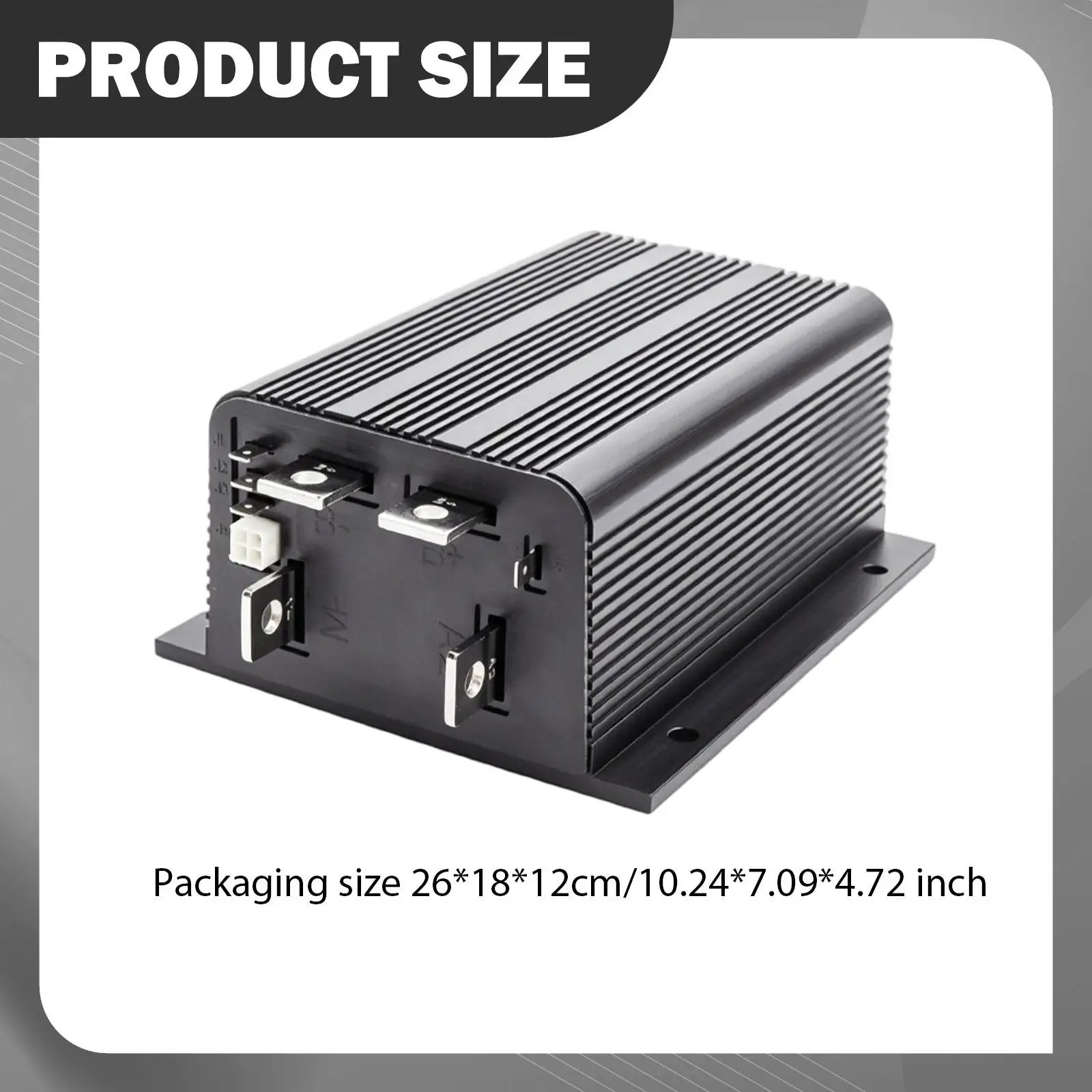 

Golf Carts DC Motor Controller Repair Golf Carts Accessories Courses Maintenance Outdoor Spare 1204-027 Replace 36V 275A 0-5Kω