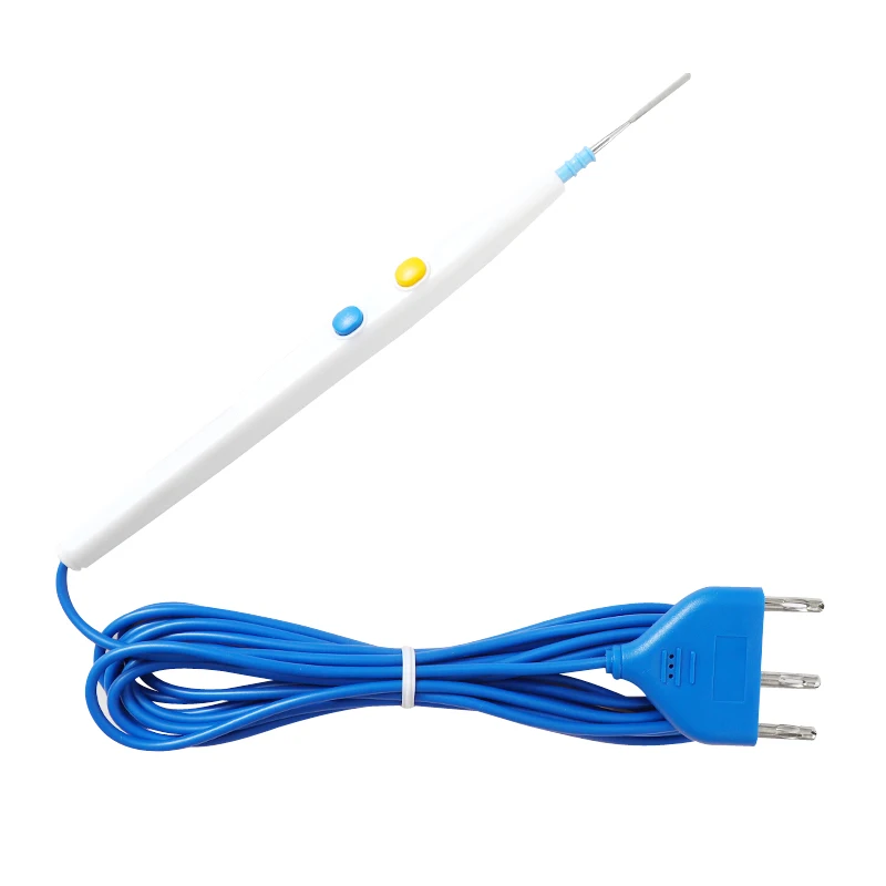 

Disposable universal electric pencil with various models of triple-insert HF surgical Lipo electrodes