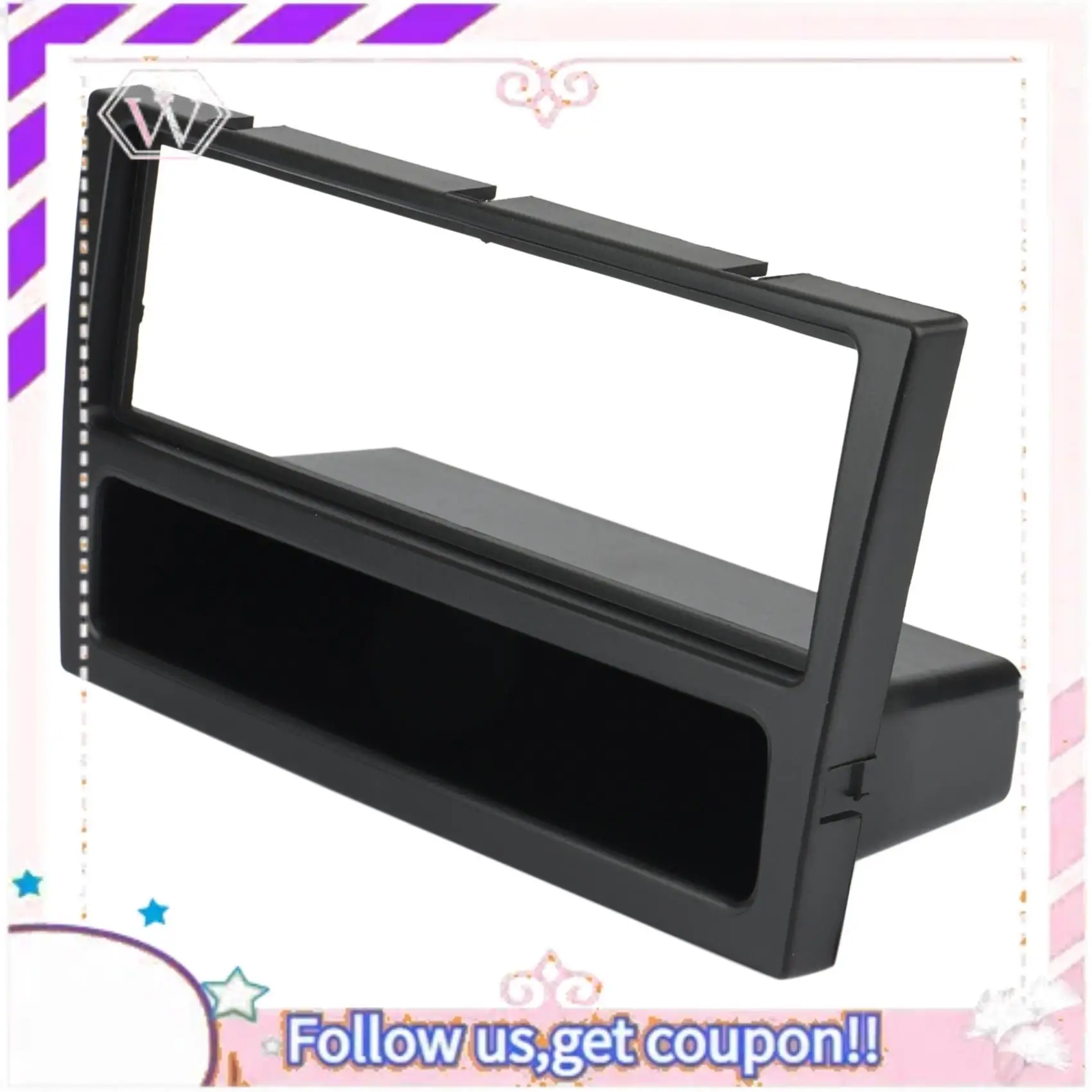 A76T-1Din Car Radio Fascia For OPEL Corsa (C) Meriva (B) Vectra Vivaro Surround Panel Stereo Dash CD Player Frame