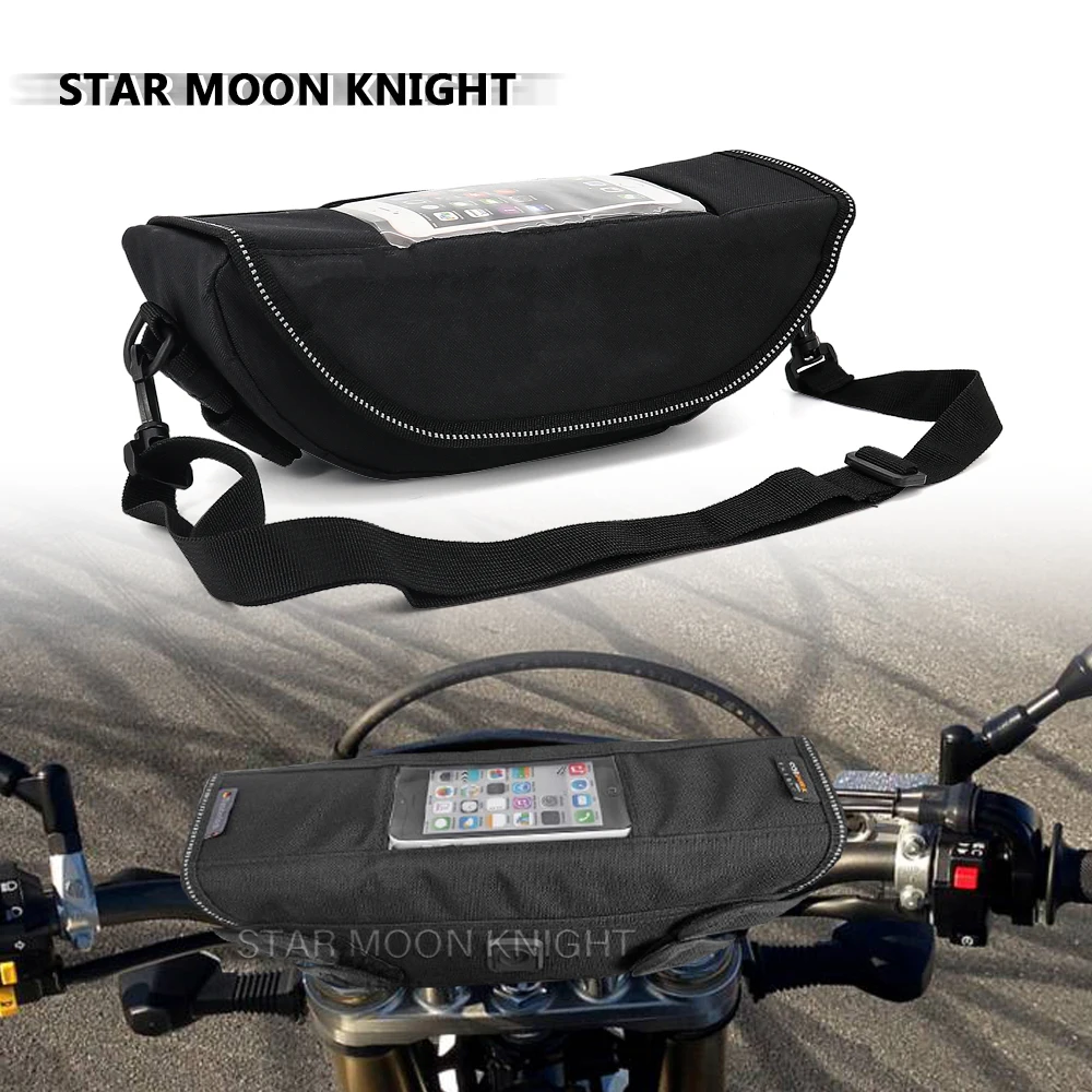 

Motorcycle Accessories Waterproof Bag Storage Handlebar bag For Suzuki DR650S DR650SE DR-Z400S DR-Z125L Travel Tool bag