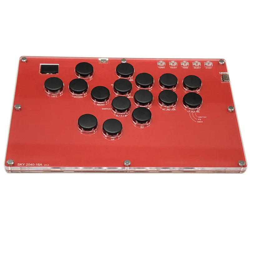 Arcade Joystick Hitbox Rodless Controller for PC PS4/PS3/PS5/Switch/Steam Keyboard Accessories Stainless Steel CNC Wire Cutter