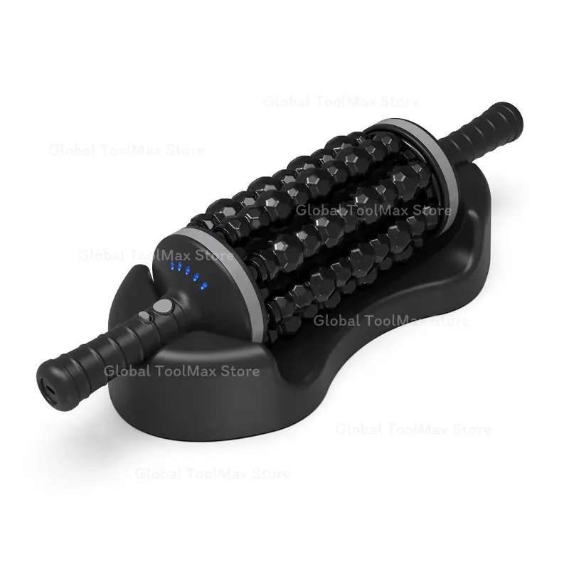 Deep Tissue Rolling Impact Massager Portable Full Body Muscle Soreness Relief Relaxation Massage Equipment
