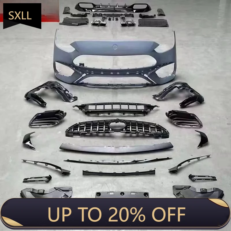 

C-Class W206 Upgraded to C63 2022 2023 Full Rear Grille Bumper W206 C63 Body Kit