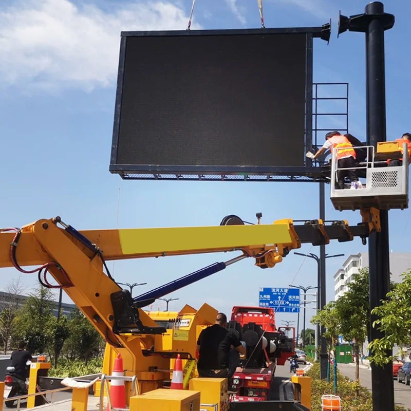 Highway Road Traffic Congestion LED Variable Information Guidance Sign Radar Speed Limit Sign VMS Board LED Traffic Display