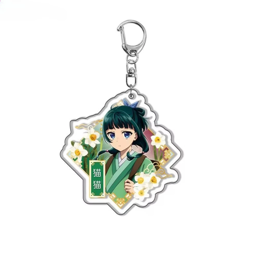 for The Apothecary Diaries Anime New Peripheral Gyokuyo Jinshi Maomao Gao Shun Acrylic Keychain Cute Backpack Pendant Fans Gift - view 4
