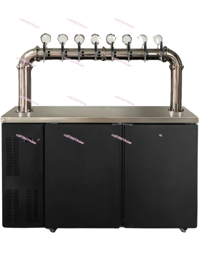 Air-cooled draft beer Draft beer machine Plate pit type wine cabinet Beer cabinet All-in