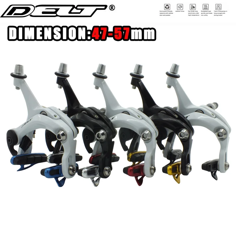

DELT 700c*23/25c Bicycle Side Pull Brake C Calipers,Rim Brake 47-57MM Urban Fixed Gear Bike Road Parts