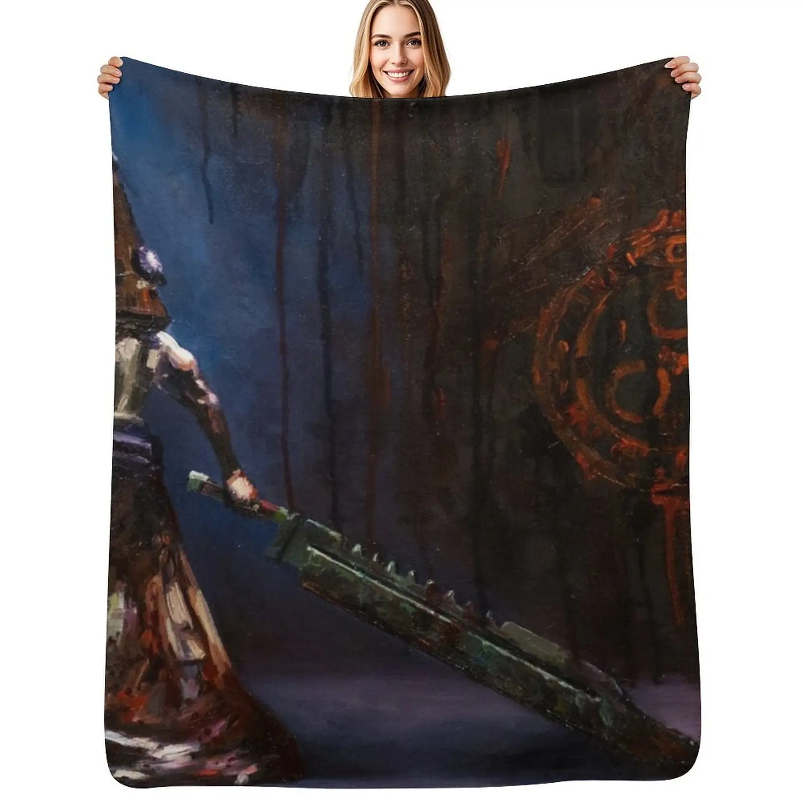 

Pyramid Head Throw Blanket Multi-Purpose Nap Luxury Throw Hairys Blankets