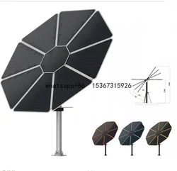 Solar sunflower One axis solar tracker manual tracking Multi-function