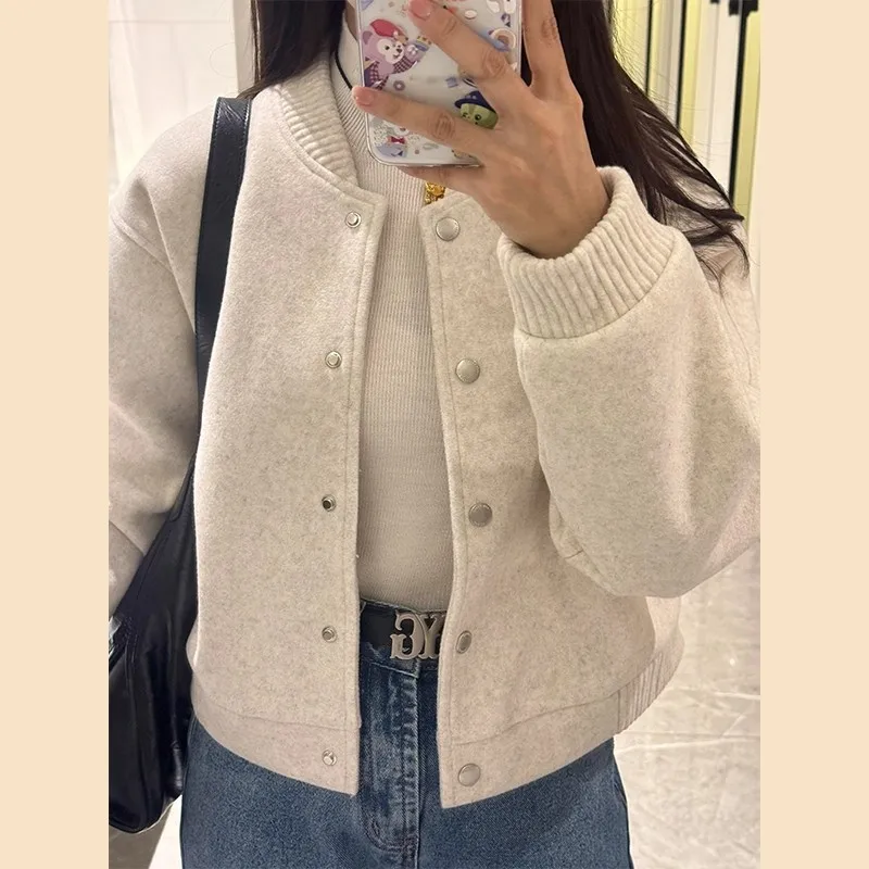 المرأة الكورية نمط سترة قصيرة الخريف الشتاء شعبية تنوعا فريدة من نوعها سوبر حسن المظهر جديد