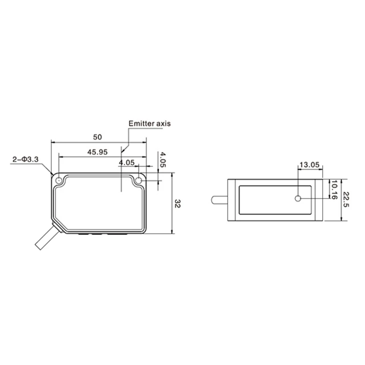 Sense MLD23-200N Triangulation Displacement Sensors