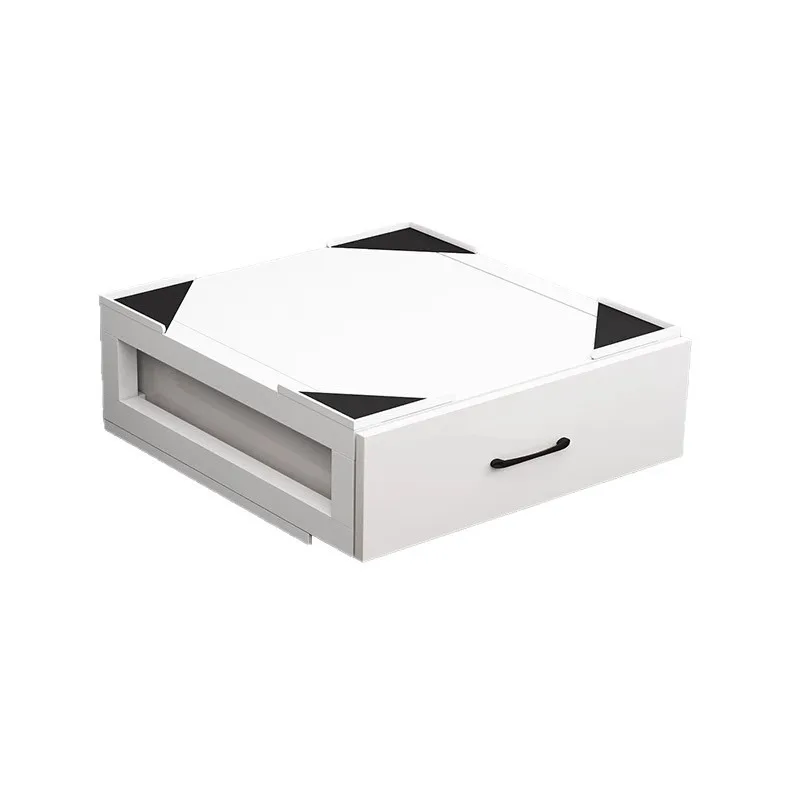 Stackable Washing Machine Shelf with Storage Drawer, Laundry Room Organizer for Dryer & Dishwasher, Heavy Duty Over Washer Rack