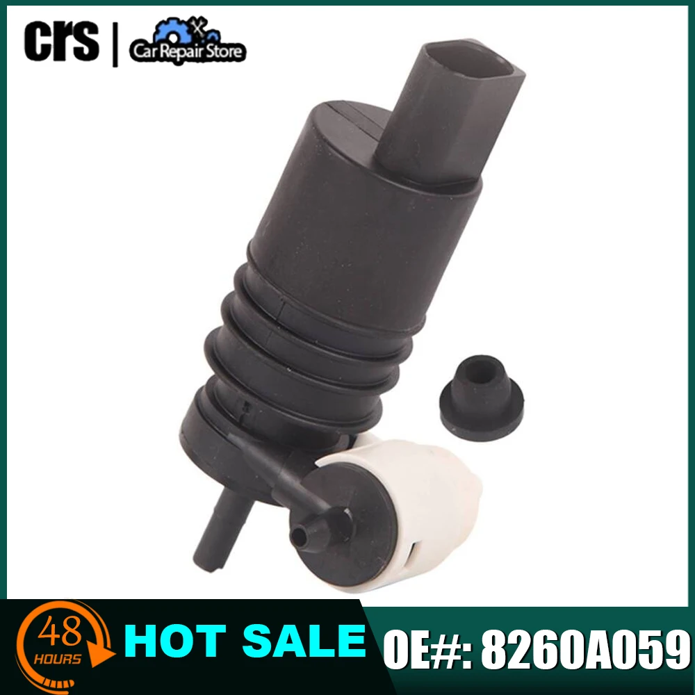

​Windshield Washer Pump 8260A059 8260A021 For Audi A3 A4 Q3 Q5 Q7 Q8 RS3 S4 S6 BMW CHEVROLET MITSUBISHI MINI MERCEDES-BENZ JEEP