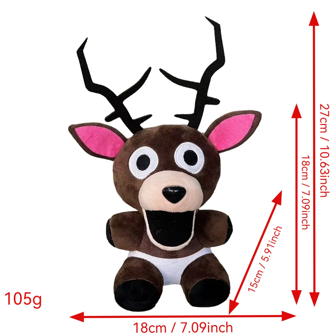 

99 Nights In The Forest Deer Plush Toys Movie Stuffed Animals Deer Toy Fans Birthday Gifts Toys for Kids Christmas Gifts