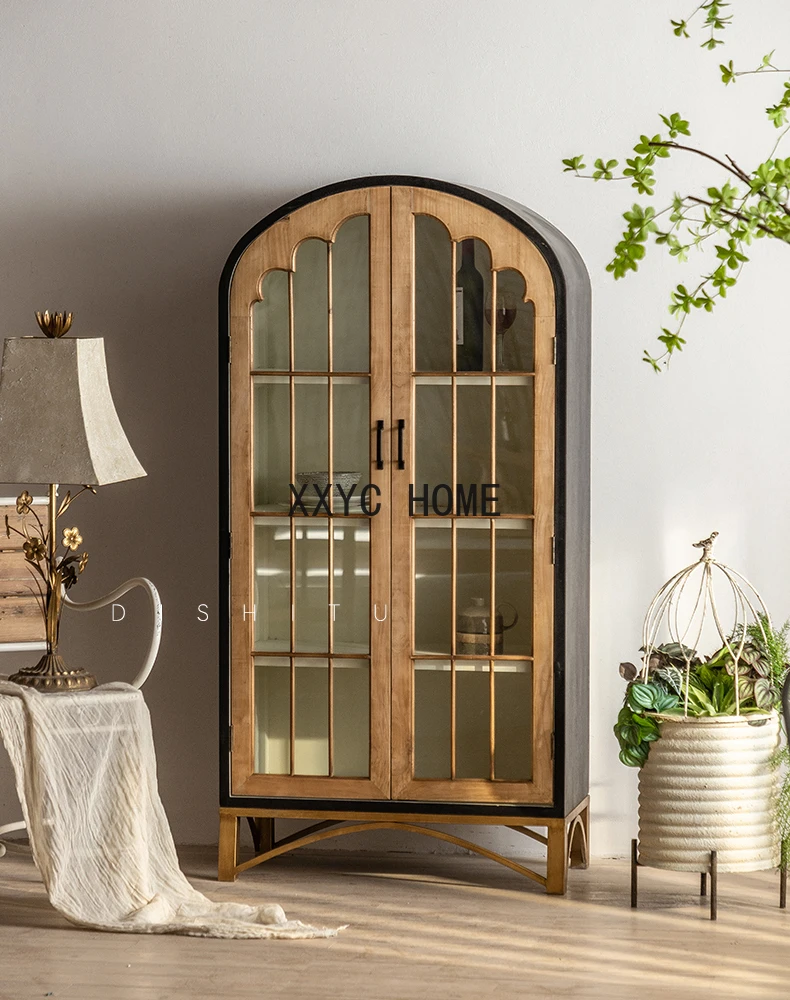 خزانة كتب من الخشب الصلب ، خزانة تخزين حائطية مقاومة للأتربة مع أثاث بالباب ، خزانة كتب زجاجية ، رف كتب أرضي ، فرنسية