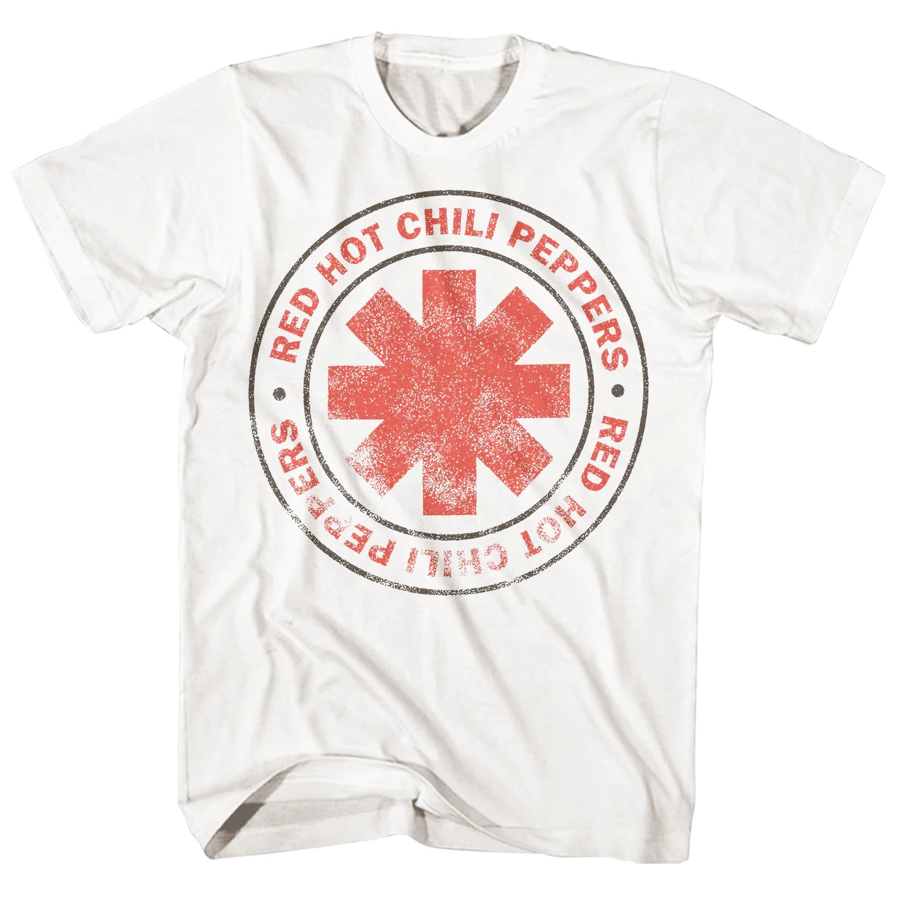 Rouge chaud Chili Peppers Rock T-Shirt à manches courtes hommes femmes Punk coton été T hommes vêtem
