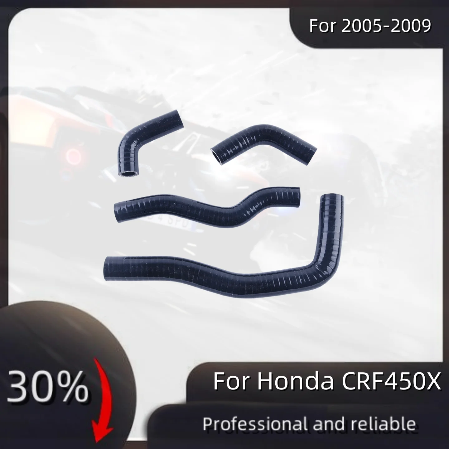 

2005 2006 2007 2008 2009 For Honda CRF450X CRF 450 X silicone radiator hose KIT