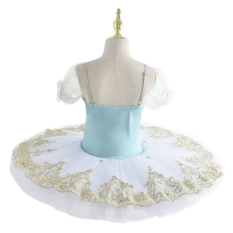 Blue Bird Professional Ballet Tutu For Child Ballerina Dress Figure Skating Performance Dress Tutus Adult Swan Lake Dance Clothe