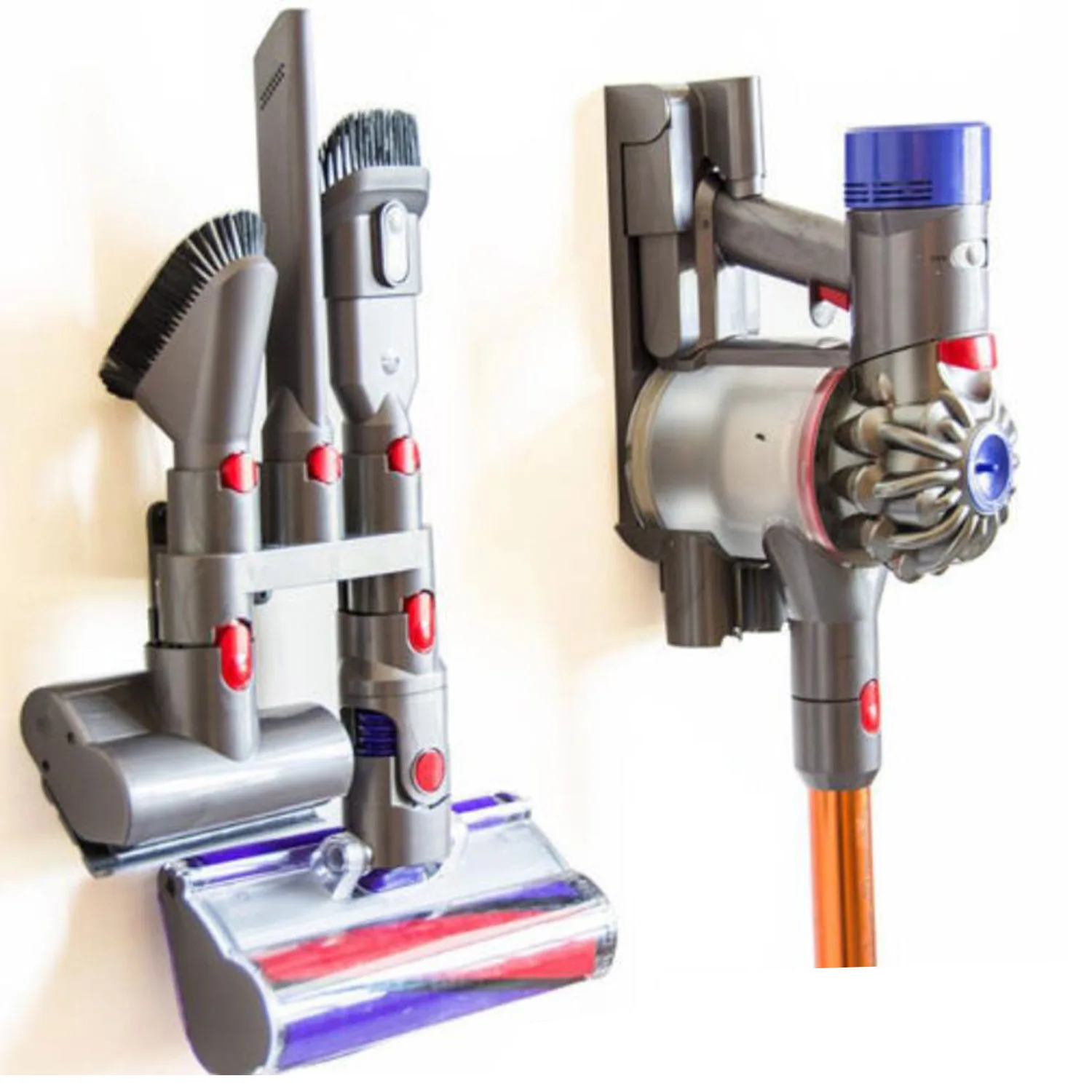 ダイソン掃除機用ノズル収納ブラケット,吸引ヘッドブラシ,ハンガーサポートアクセサリー,v7,v8,v10,v11,v15
