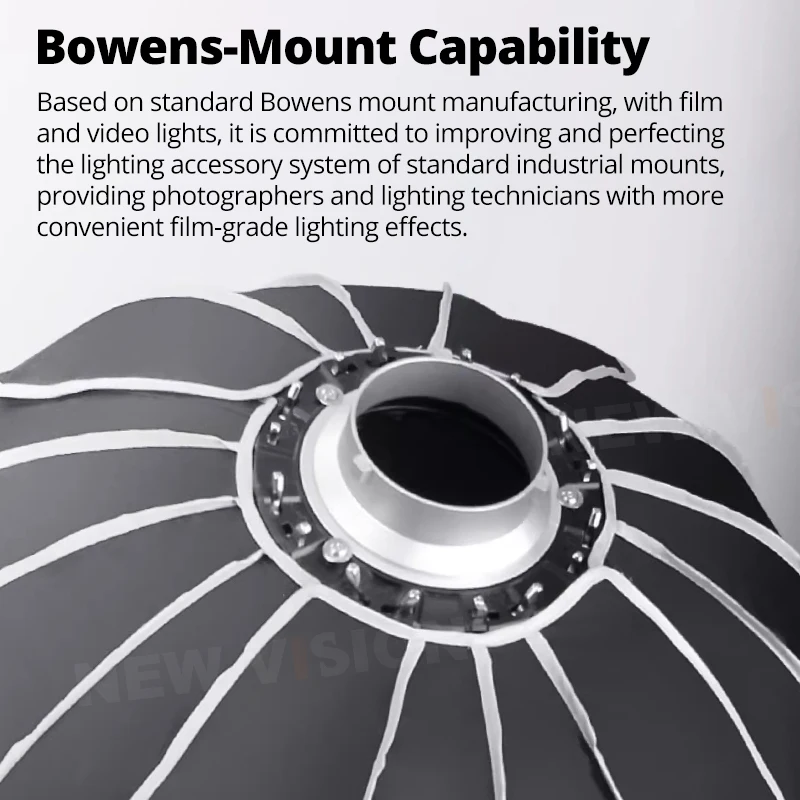 TRIOPO 60 см 70 см 90 см 120 см для Sokani X100 COLBOR Godox Aputure светодиодный видеосвет vs Godox QR-P параболический софтбокс Bowens Mount