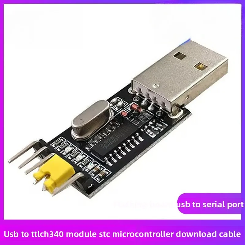 USB to TTL CH340 Module, Upgrade Board, STC Microcontroller Download Cable, Flash Board, USB to Serial Port