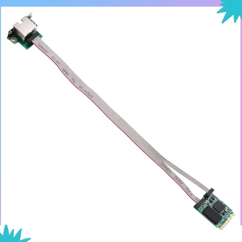 بطاقة إيثرنت ABZW RTL8126 Chip M.2 A+E KEY، شبكة جيجابت RJ45 بسرعة 5 جيجابت في الثانية، تدعم تمهيد PXE بدون قرص لـ Win10/8/7