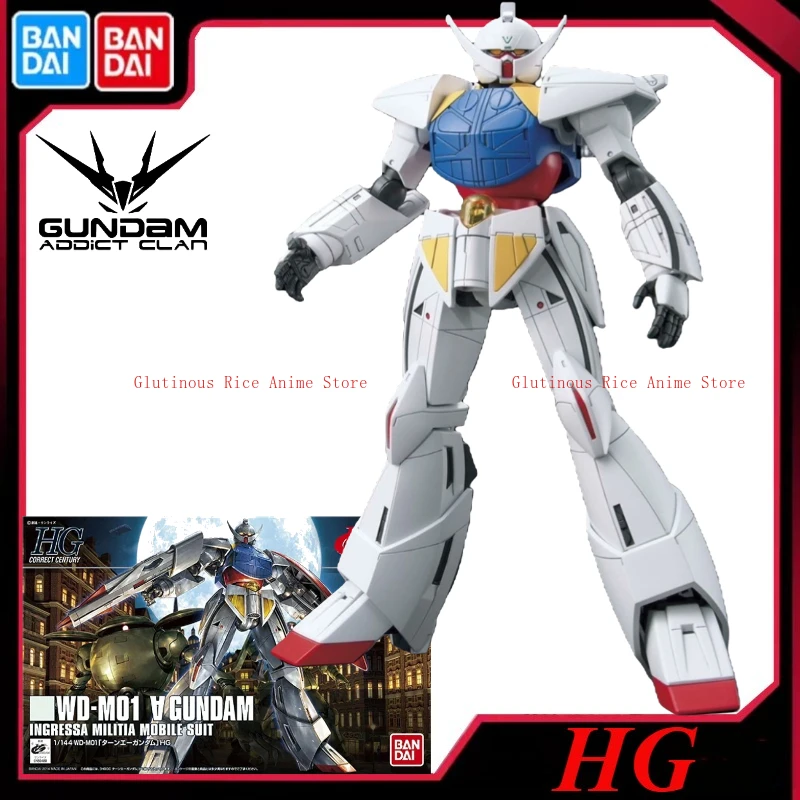 

In stock Bandai Gundam HGUC 1/144 Anime Figure Toys PVC Assembly Model, System WD-M01 Turn a Gundam Model Toy Gift
