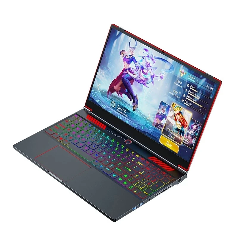 Imagem -06 - Ultra Magro Gaming Portátil 16.1 Ffhd Ips Tela Grande Nvidia Gtx 1650 4g Intel Core i9 10885h i7 Computador Gamer Windows 11 Wifi Mais Novo