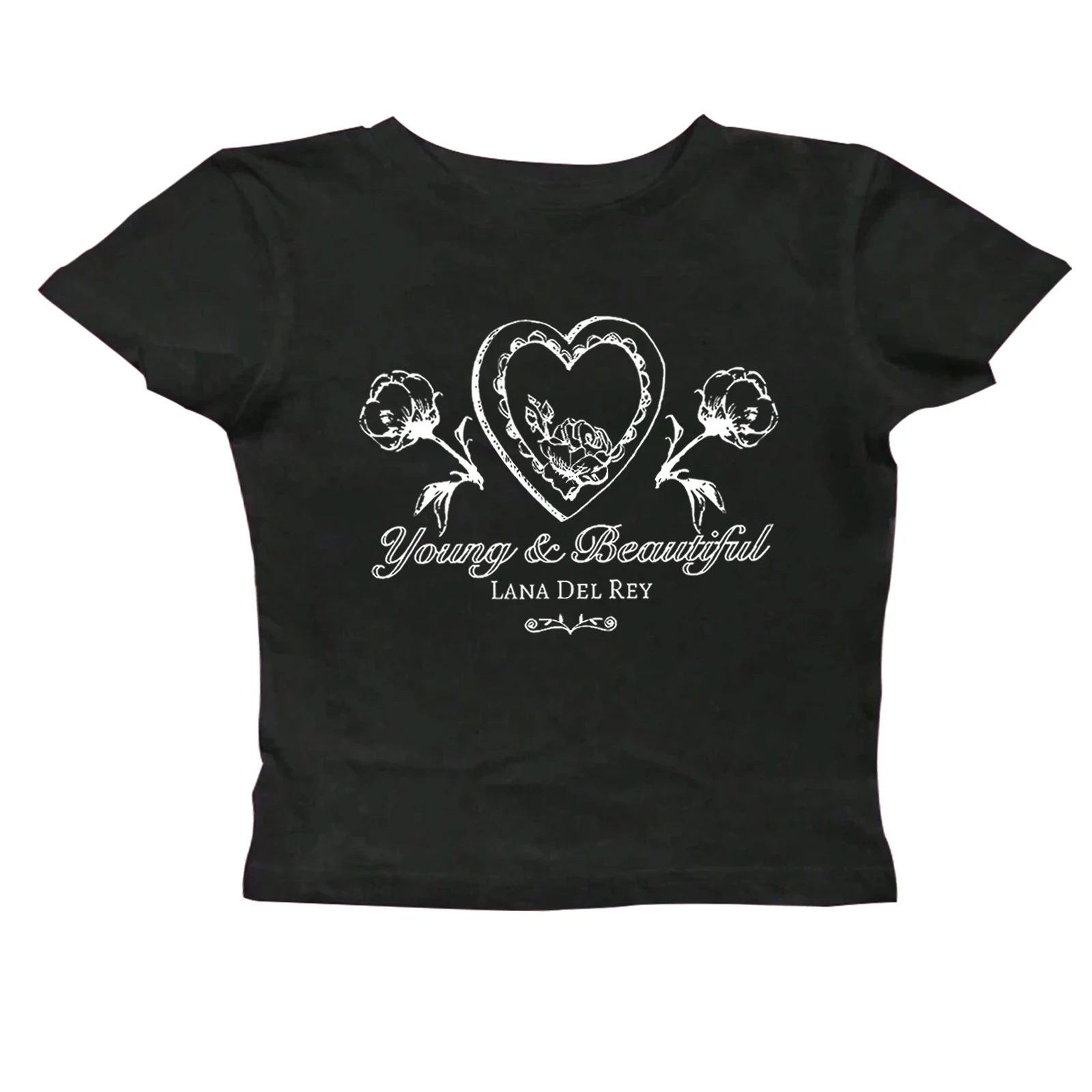 لانا ديل ري camiseta الفقرة بيبي جوايفوا و هيرموسا لانا ديل ري ميرش camisa recortada ajvata الفقرة موهير camisetas