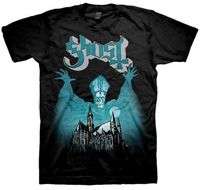 New Ghost Band Opus Eponymous Album Black Metal T-Shirt (SML-2XL) badhabitmerch