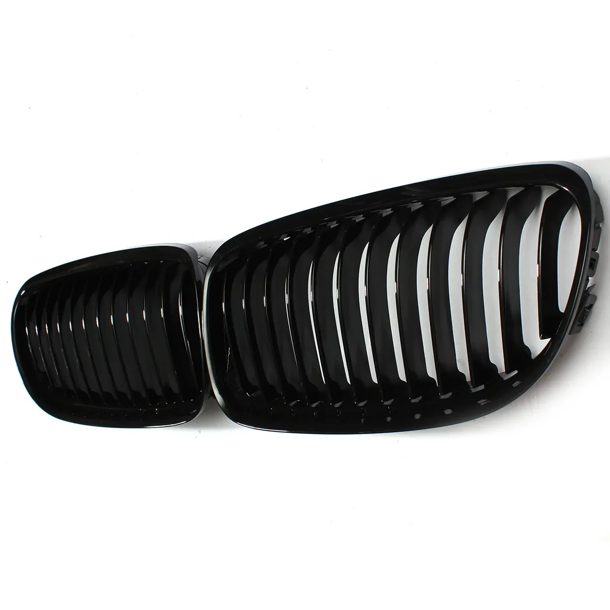 Błyszcząca Czarna Przednia Kratka Chłodnicy Nerki Samochodowej Do BMW E90 E91 LCI 325i 328i 335i 4D 2009 2010 2011 51137201967 51137201968