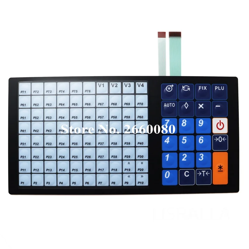 

Совершенно новая клавиатура SM100H, включая накладку для клавиатуры Digi SM-100 HV SM100HV SM100HV+, английская версия